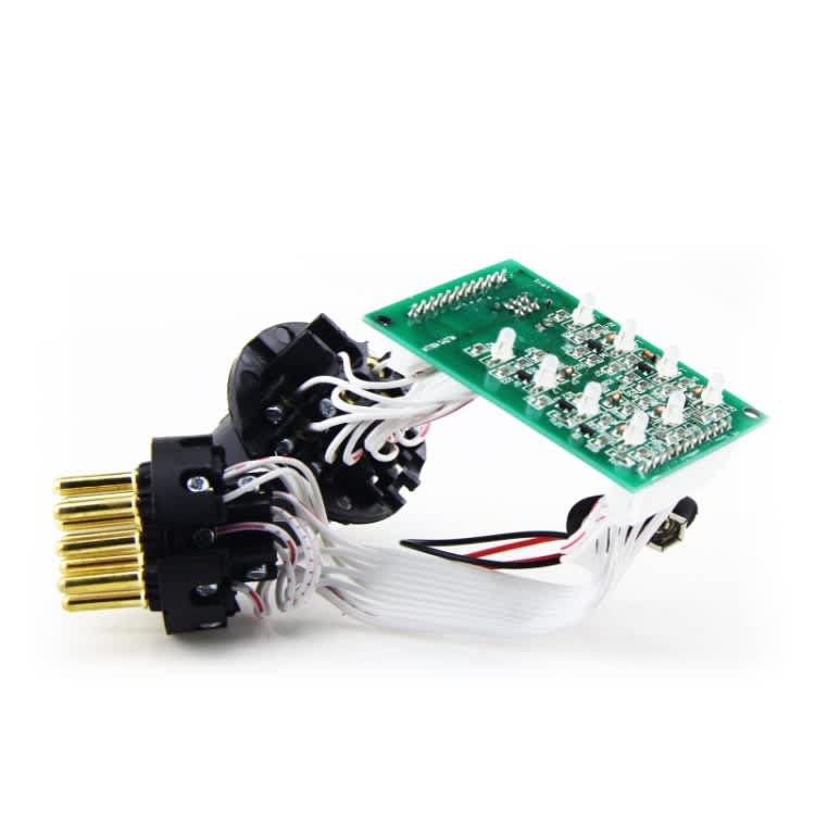 VS1130E-T 12V 13 Core Resistance Tester Trailer Plug Socket Connector Detector EU Plug