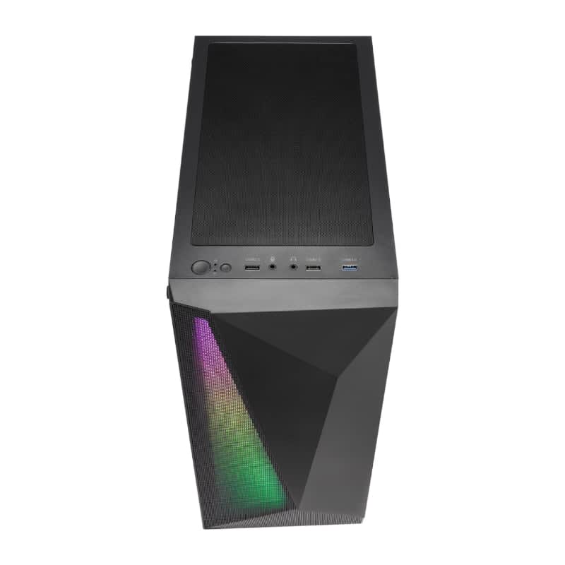 Fsp Cmt195A Atx Gaming Chassis - Black