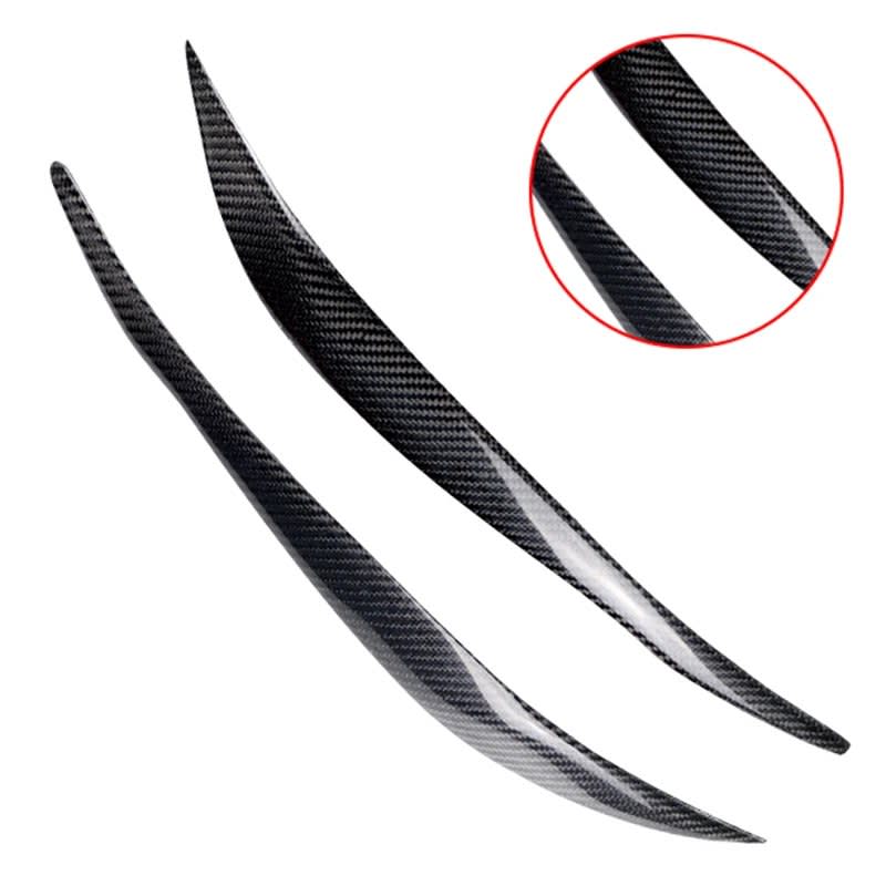 Auto Headlight Lamp Eyebrows Cover Trim Stickers For BMW 3 Series F30 F31 318i 320i 2012-2018 Car...