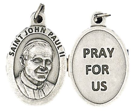 Other Medals - Saint John Paul 11 - medal - Patron saint of the World ...