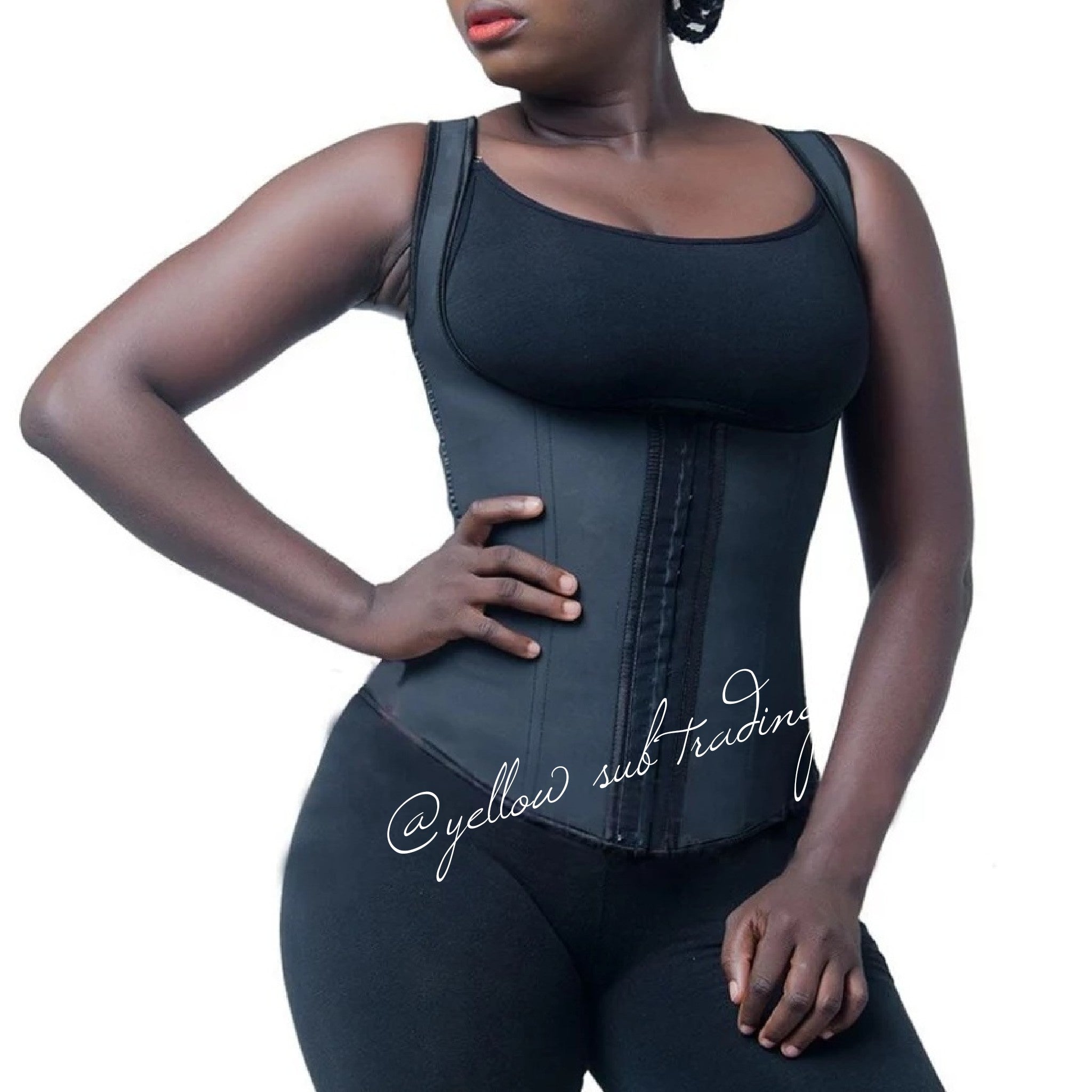 Corsets & Bustiers - Latex Vest Waist Trainer - BLACK / S was sold for  R280.00 on 4 Oct at 13:45 by YELLOW SUB TRADING in Pretoria / Tshwane  (ID:452405422)