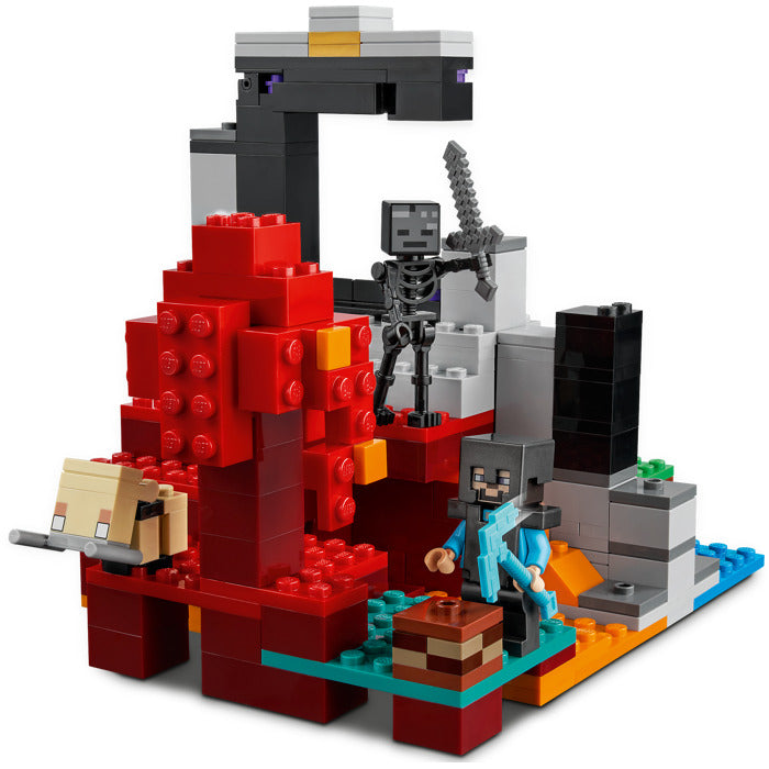 LEGO Sets - LEGO 21172 - Minecraft The Ruined Portal was sold for R586.98  on 4 Aug at 13:41 by PhatBricks in Johannesburg (ID:516700626)