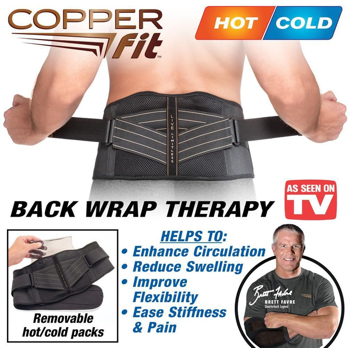 Other Health & Beauty - Copper Fit Rapid Relief Back Support Brace With  Hot/Cold Therapy was sold for R219.00 on 4 Dec at 10:02 by Snatcher Online  in Johannesburg (ID:416766830)