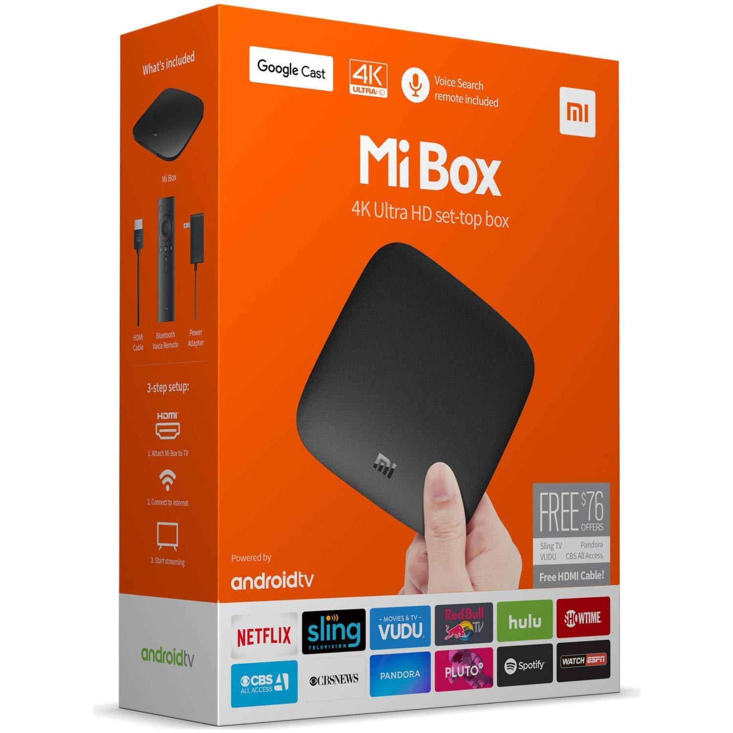 Media Player Xiaomi Mi Box S 4K Android TV Box – marcOnline