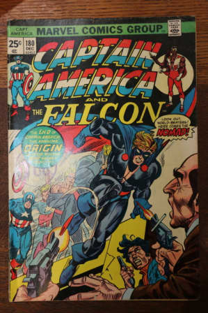 comic book falcon captain america