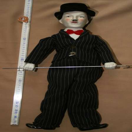 Charlie Chaplin Porcelain Doll 2024 pbmlabs
