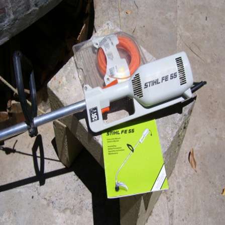 stihl fe 55 electric trimmer