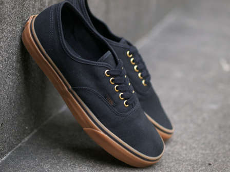 vans authentic rubber