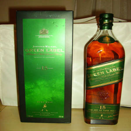 Whisky - Johnnie Walker - Green Label - 1l 1 Liter ...