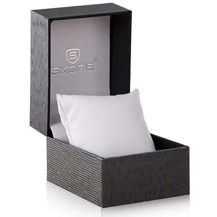 skone shefford steel mens watch