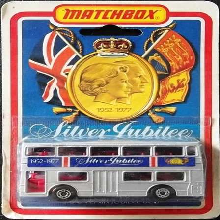 matchbox silver jubilee bus
