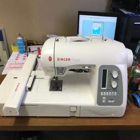 replace needle on singer futura embroidery machine xl550