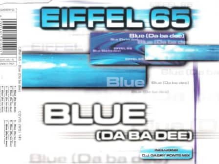 eiffel 65 blue bpm