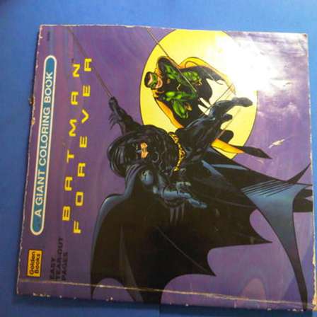 pic Batman Forever Coloring Book bidorbuy
