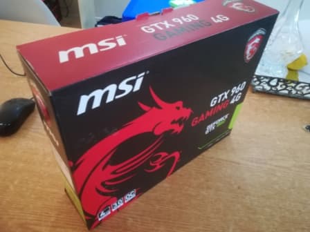 Graphics Video Cards Msi Geforce Gtx 960 Gaming 4gb Retail R4300 Was Sold For R1 185 00 On 27 Feb At 00 01 By Electrotech Gadgets In Johannesburg Id