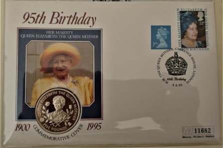 England - Album - Queen Elizabeth II's 95th Birthday - Incl. 6 Coin ...