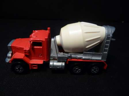 hot wheels peterbilt cement truck 1979