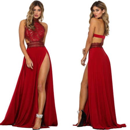 red matric dance dresses