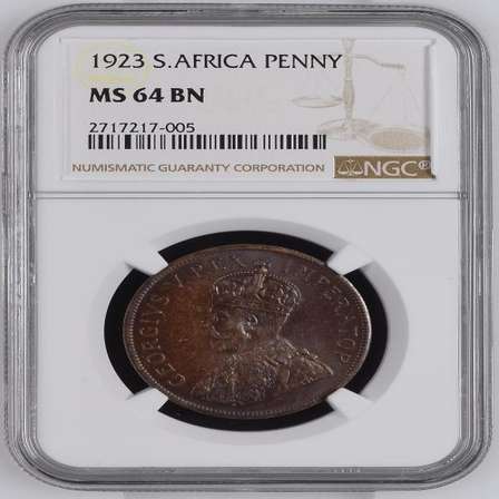 Penny - *** Brilliant UNC *** 1923 Penny - NGC Graded ...
