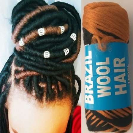 Synthetic Hair Brazil Wool Hair For Braids Twist Wraps Black And Brown Same Day Processing Was Sold For R10 00 On 23 Jun At 08 16 By Rochellestips In Johannesburg Id 471079685