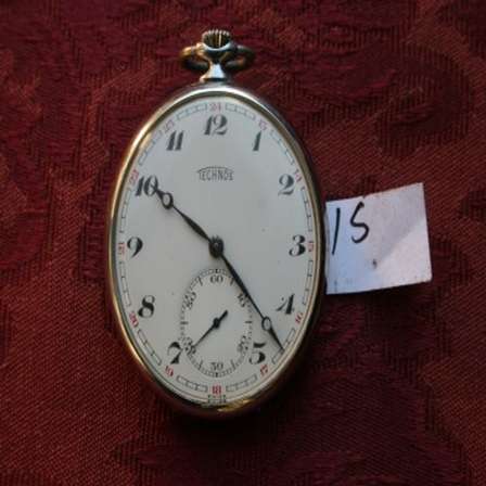 technos pocket watch