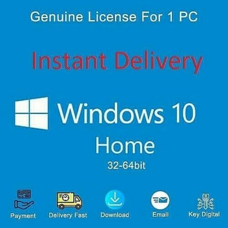 win 10 home activation key