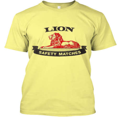 Lion matches t shirt price clearance
