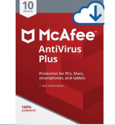 mcafee antivirus free download mac