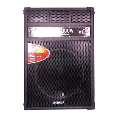 omega speaker price