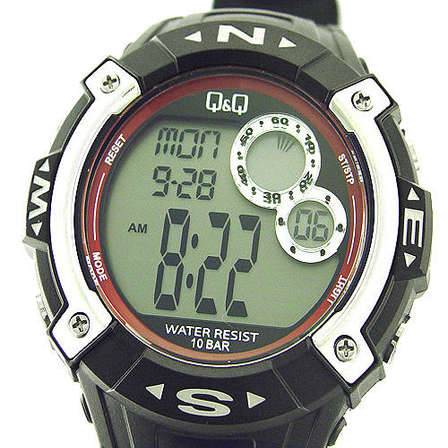Men's Watches - ** Read B4 Bidding ** New Q&Q Digital Alarm Date Light