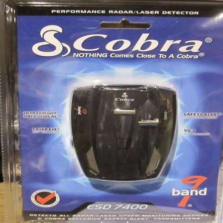 Radar & Laser Detectors - COBRA ESD 7400 Radar Laser ...