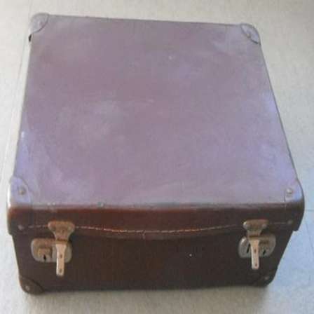 old school briefcase