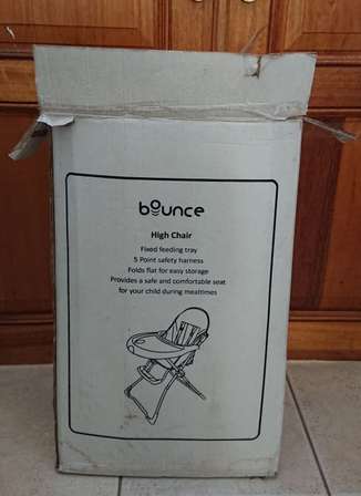 bounce high chair