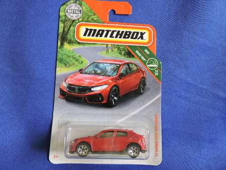 Models - Matchbox HONDA CIVIC Hatchback ( Red ) Like Hot Wheels... for