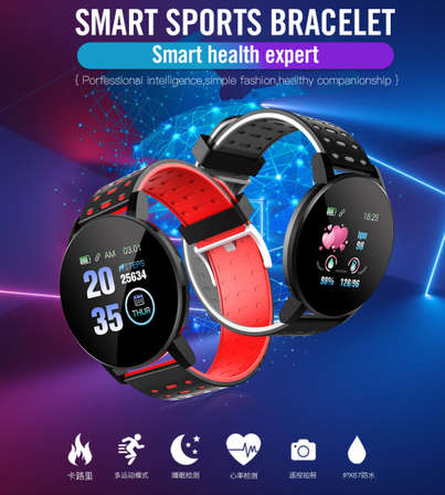Novedad de 2020! Reloj inteligente con Bluetooth de 119Plus, reloj para  hombres, presión arterial, reloj inteligente para mujeres, reloj deportivo,  rastreador WhatsApp para Android Ios|Relojes deportivos| - AliExpress