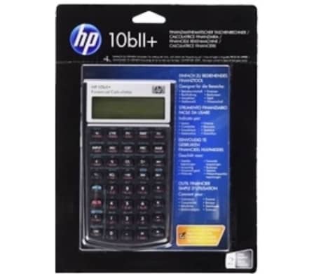 user guide hp 10bii financial calculator