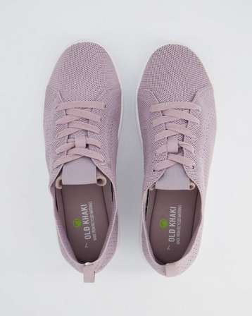 old khaki puma sneakers