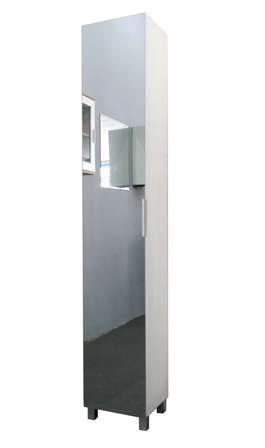 Other Furniture Hazlo Floor Standing Mirrored Bathroom Cabinet With 6 Shelves White Was Sold For R1 100 00 On 26 Oct At 18 16 By Zibbedy In Johannesburg Id 374515210