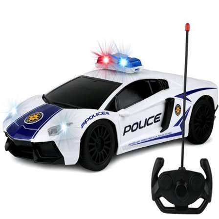 remote control police cars with working lights
