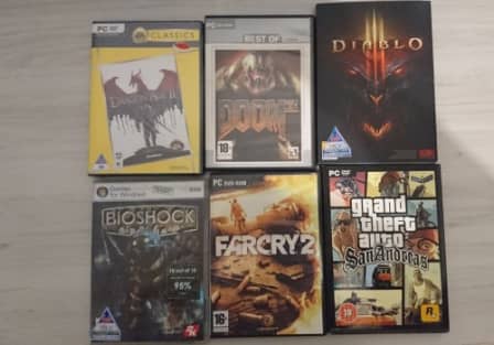 second hand pc games for sale