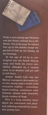 Afrikaans Fiction MOFFIE, A NOVEL ANDRE CARL VAN DER