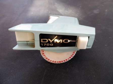 Label makers \u0026 Supplies - DYMO 1700 