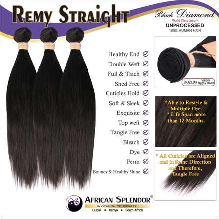 Human Hair - 12A 100% UNPROCESSED Virgin Remy Brazilian ...