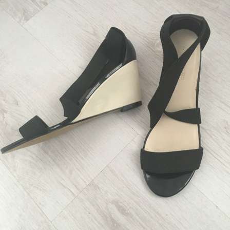 Heels Black Strap Sandles With Cream Wedge Heel Woolworths Size 7 Was Listed For R299 00 On 31 Jul At 12 31 By Sunnysales1000 In Cape Town Id 422351557