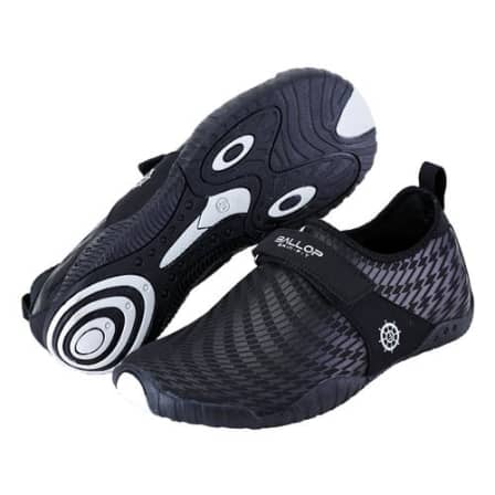 Sneakers - Black Unisex Ballop Skin Shoes Gym | Flexible | Fitness| UK ...