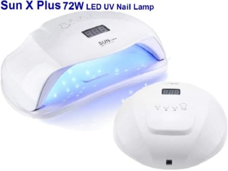 Nail Lamp - 72W UV LED Nail Lamp - 72W LED UV Nail Curing Lamp - SunX Plus UV/LED Nail Lamp