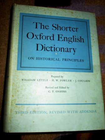 shorter oxford english dictionary courage