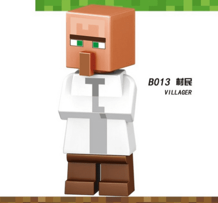 Other Lego Building Toys Minecraft Lego Compatible Minifigure Villager Was Sold For R40 00 On 16 Jul At 12 01 By Superssseller In Outside South Africa Id
