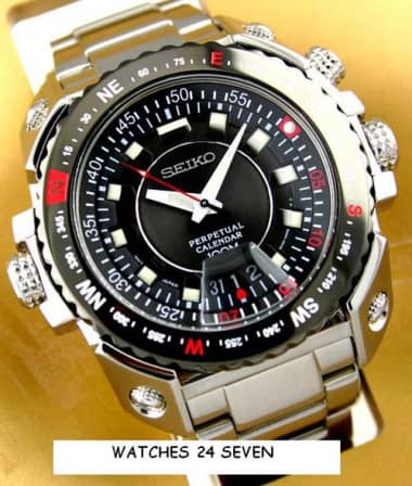 Stop Watches - **REDUCED BY R250**!!!!**SEIKO MENS ATLAS PERPETUAL CALENDAR  COMPAS BEZEL MASTERPIECE was sold for R2, on 15 Jul at 20:00 by  WATCHES 24 SEVEN in Bronkhorstspruit (ID:13742750)