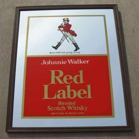 Bar Accessories - BORN 1820 STILL GOING STRONG - JOHNNIE WALKER RED ...